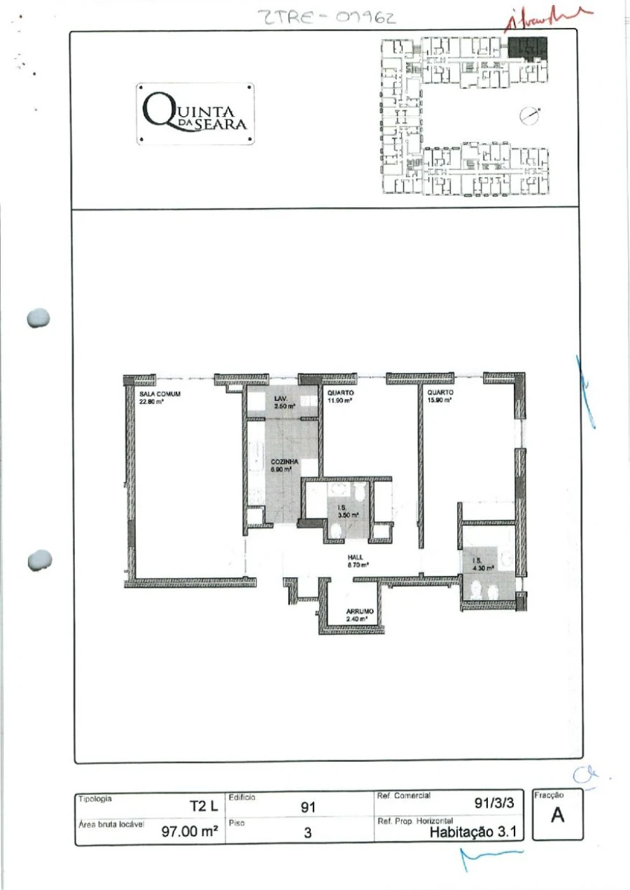 Apartamento T2 para Venda em Oliveira do Douro Foto 13