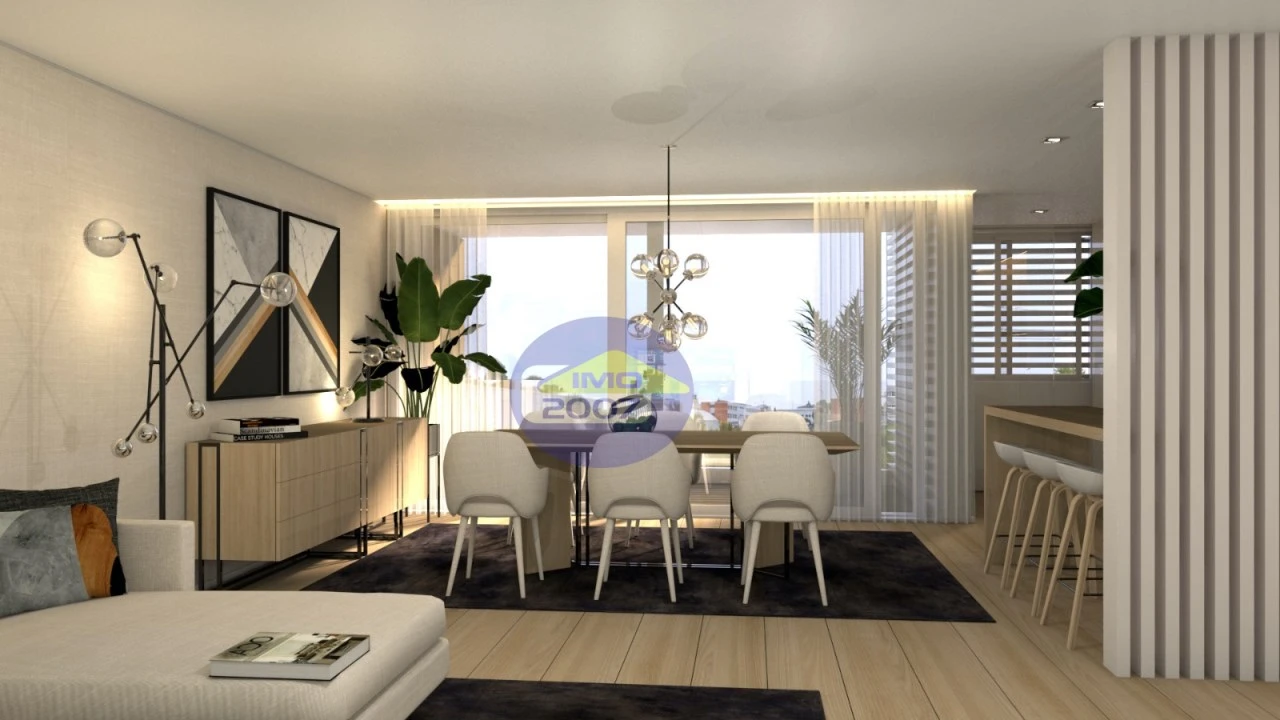 Apartamento T2 para Venda em Santa Maria de Lamas Foto 2