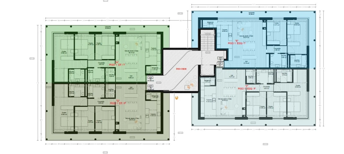 Apartamento T2 para Venda em Real, Ataíde e Oliveira Planta 1