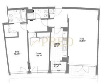 Apartamento T2 para Venda em Santa Marinha e São Pedro da Afurada
