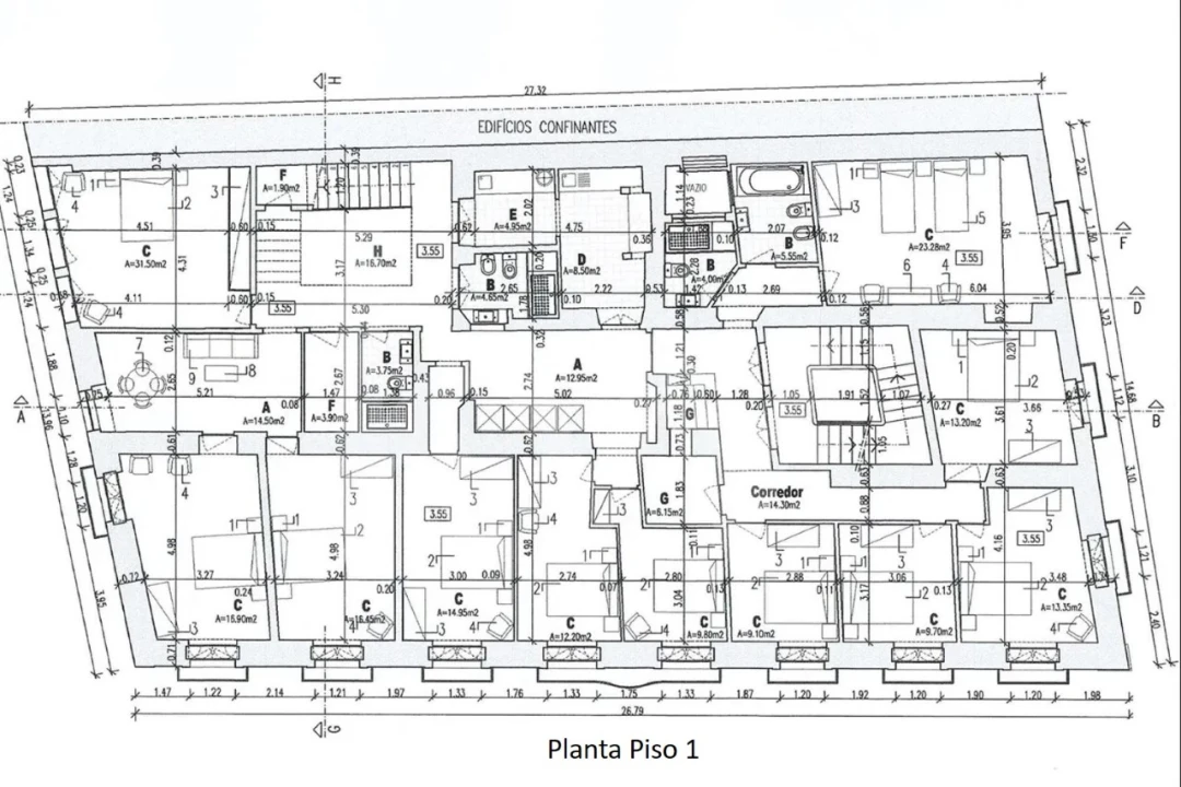 Prédio para Venda em Misericórdia Planta 2