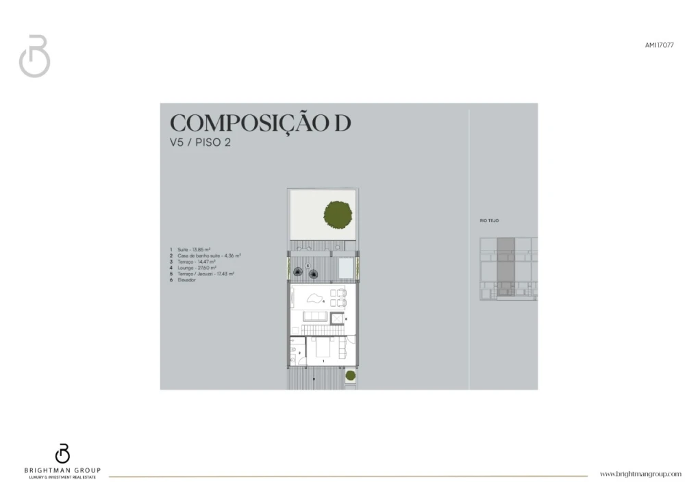 Moradia T4 para Venda em Alcantara Planta 4