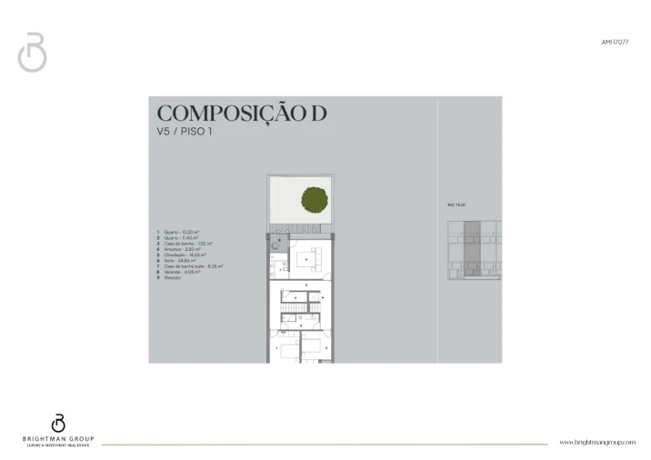 Moradia T4 para Venda em Alcantara Planta 3