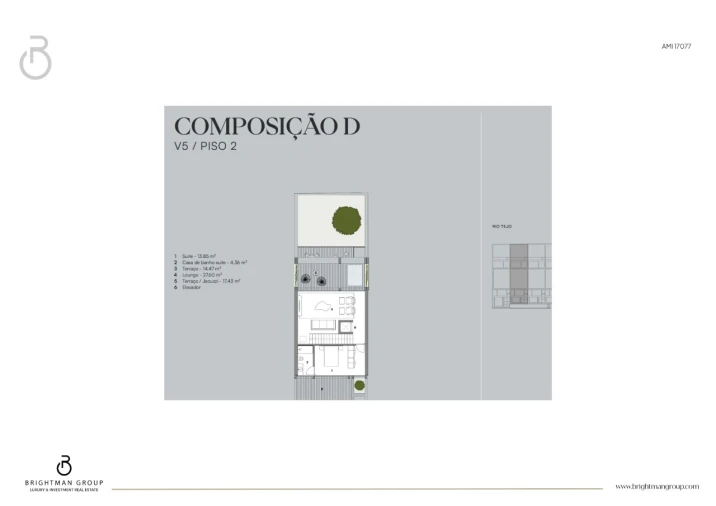 Moradia T4 para Venda em Alcantara Planta 4