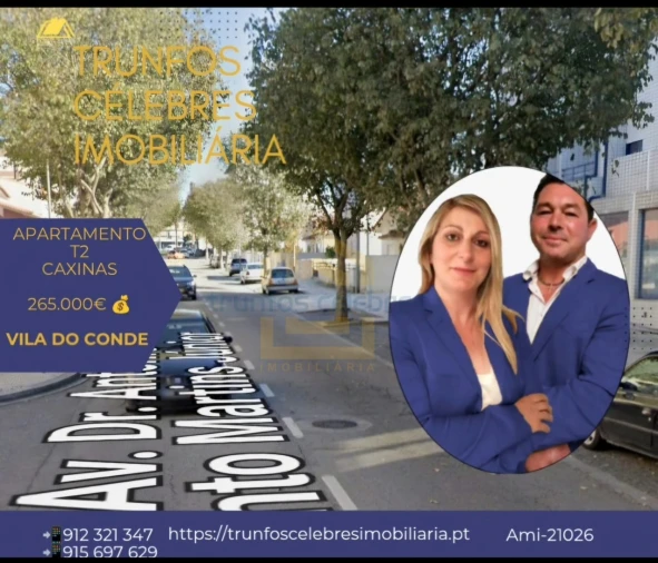 Apartamento T2 para Venda em Vila do Conde Foto 1