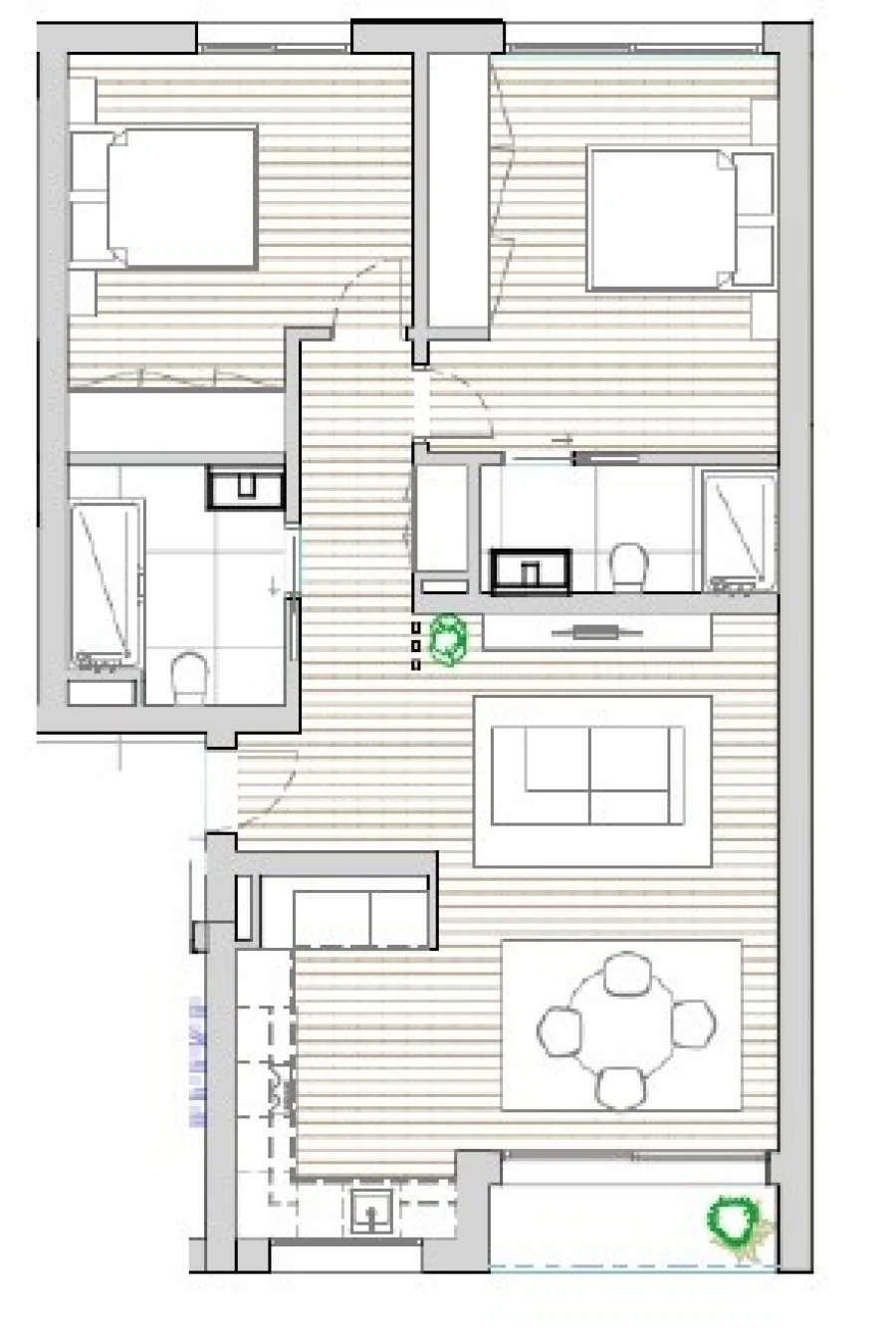 Apartamento T2 para Venda em Constancia Planta 1