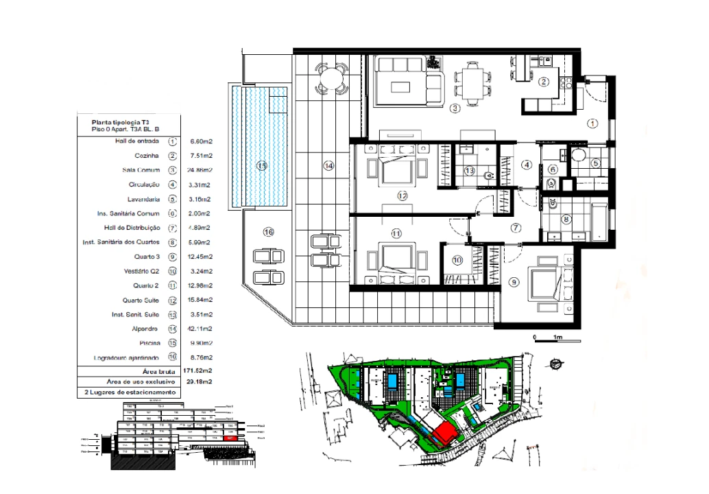 Apartamento T3 para Venda em Funchal (Santa Luzia) Foto 34