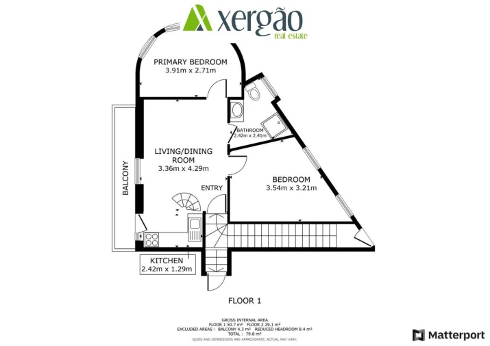 Apartamento T3 para Venda em Santa Marinha e São Pedro da Afurada Foto 31