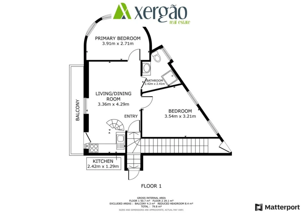 Apartamento T3 para Venda em Santa Marinha e São Pedro da Afurada Foto 31