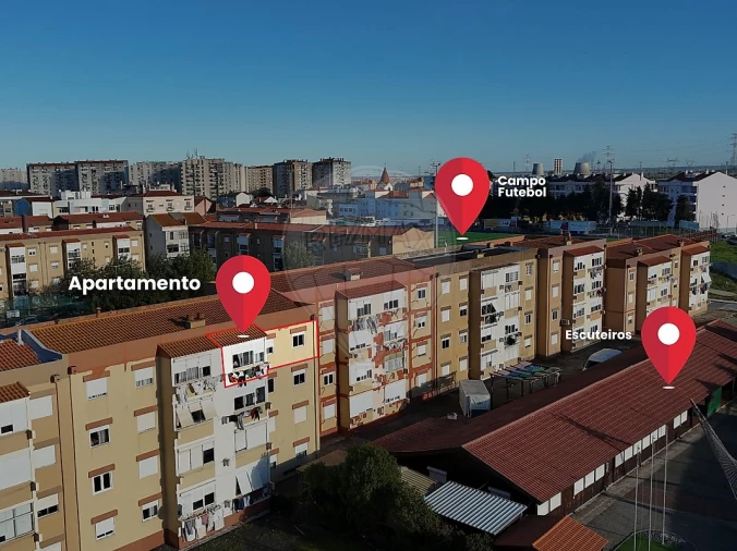 Apartamento T3 para Venda em Carregado e Cadafais Foto 33