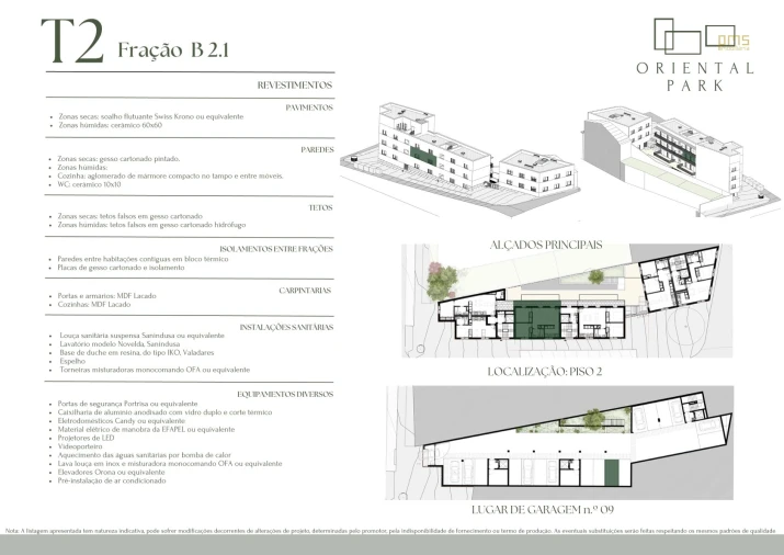 Apartamento T2 para Venda em Campanhã Planta 2