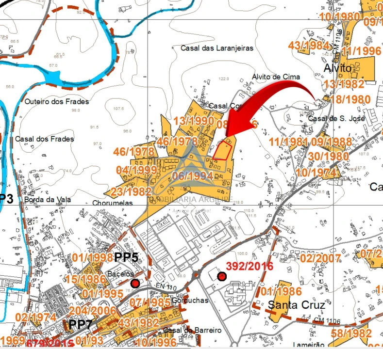 Terreno para Venda em São João Baptista e Santa Maria dos Olivais Foto 19