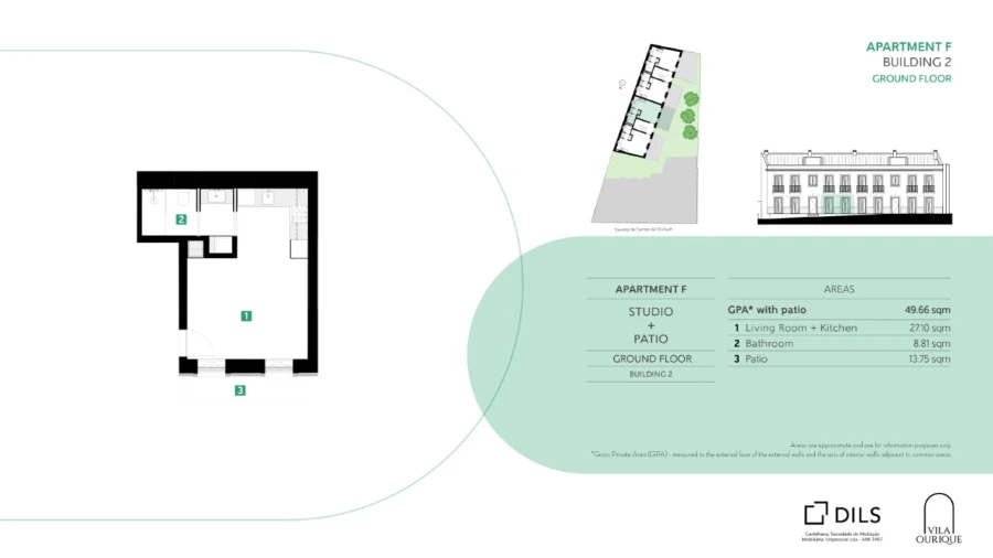 Apartamento para Venda em Campo de Ourique Planta 1