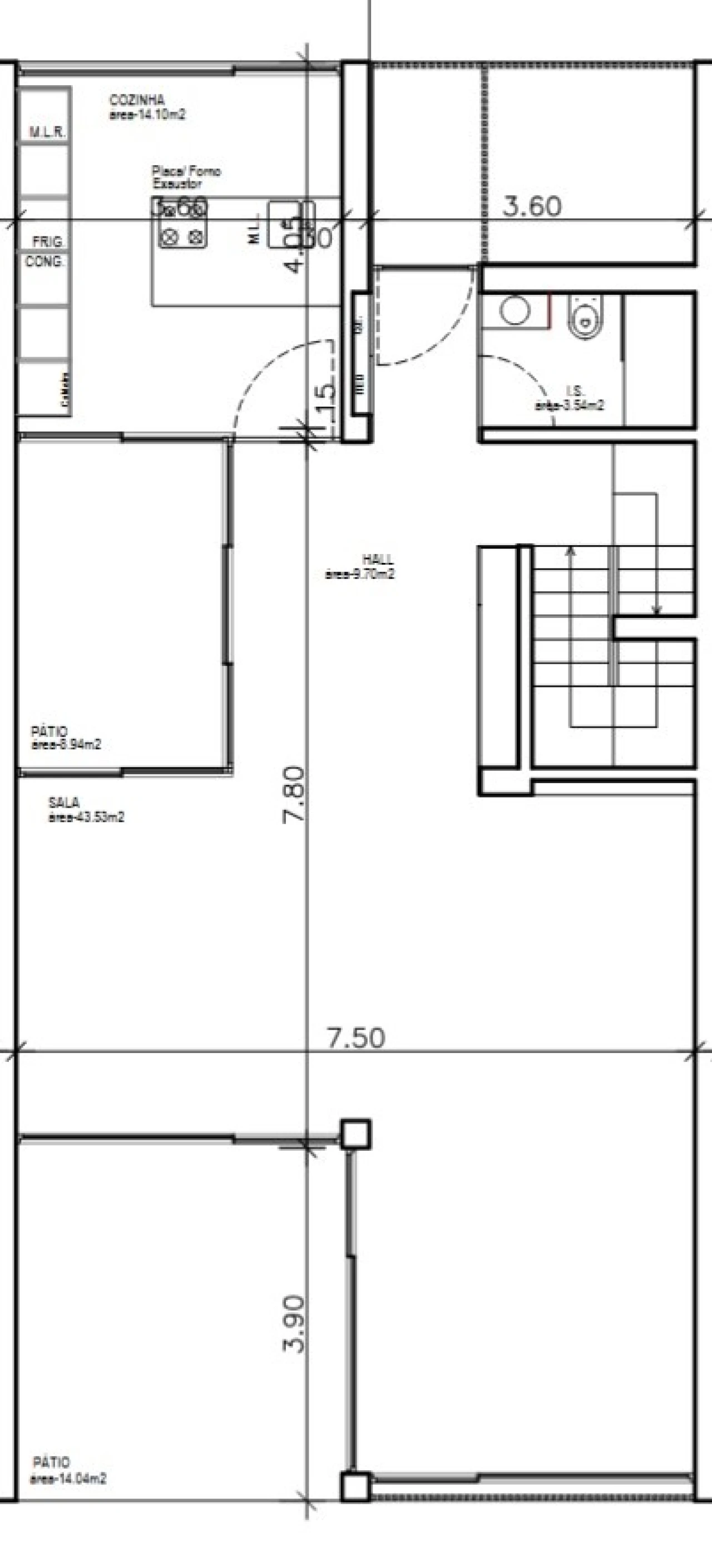 Moradia T3 para Venda em Almargem do Bispo, Pêro Pinheiro e Montelavar Planta 2