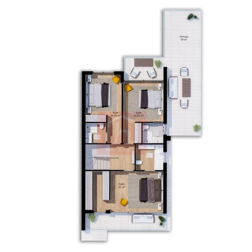 Moradia T4 para Venda em São Francisco Foto 10