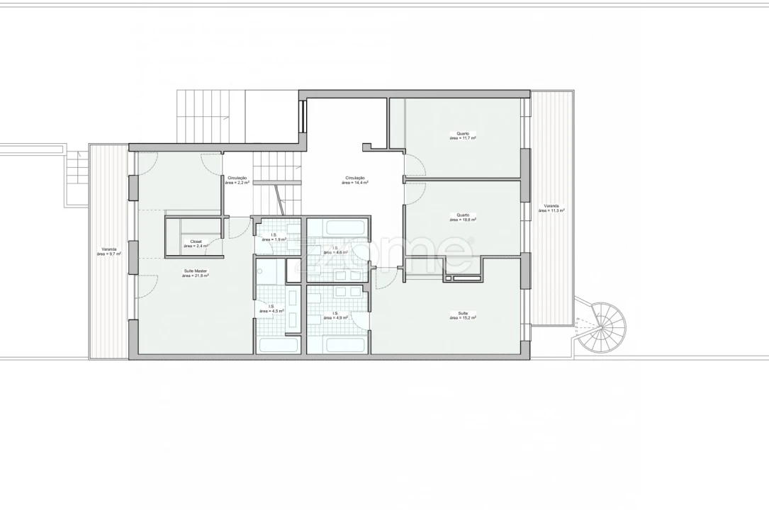 Apartamento T4 para Venda em Ramalde Planta 2