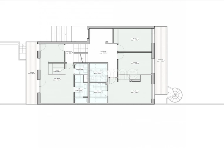 Apartamento T4 para Venda em Ramalde Planta 2