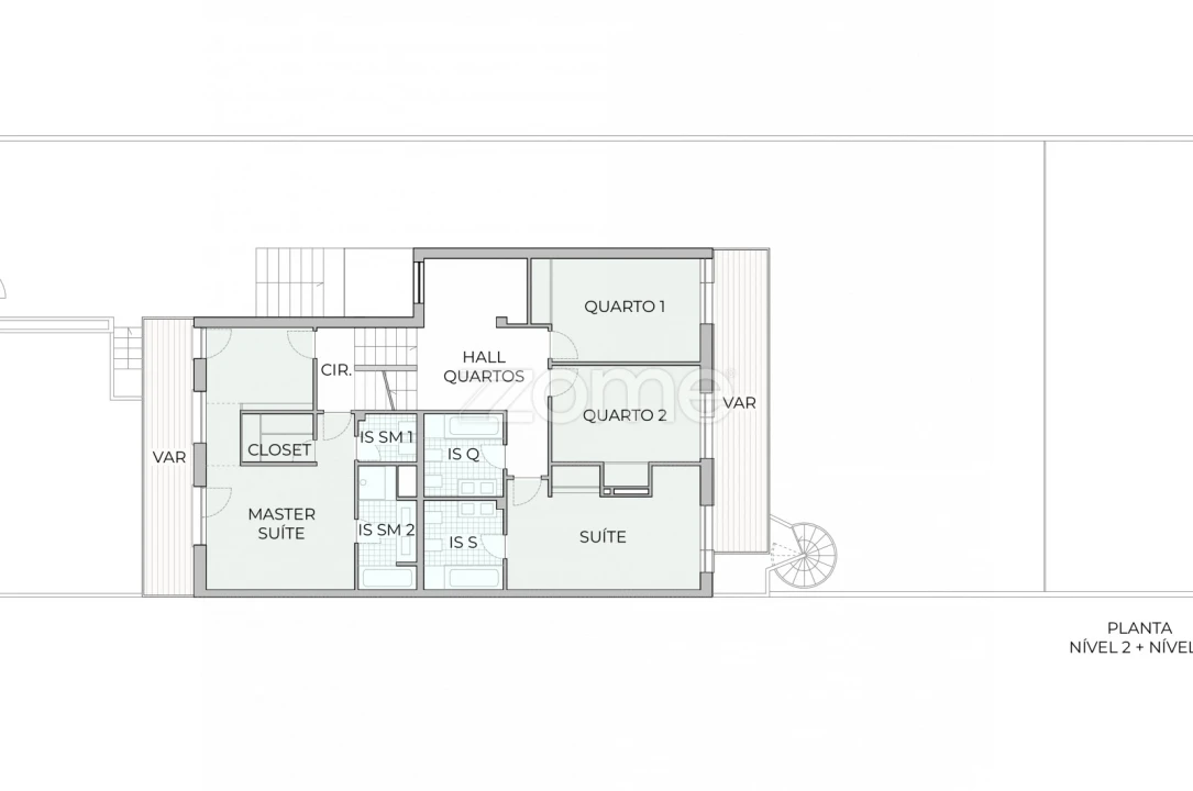 Apartamento T4 para Venda em Ramalde Planta 2