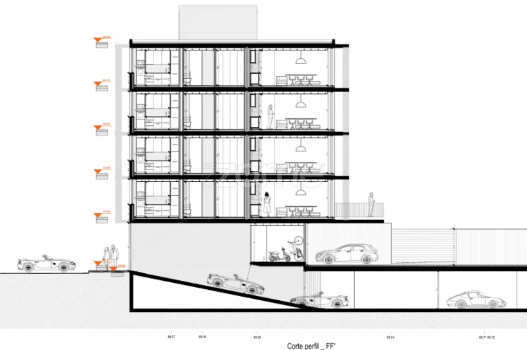 Apartamento T1 para Venda em Aldoar, Foz do Douro e Nevogilde Planta 3