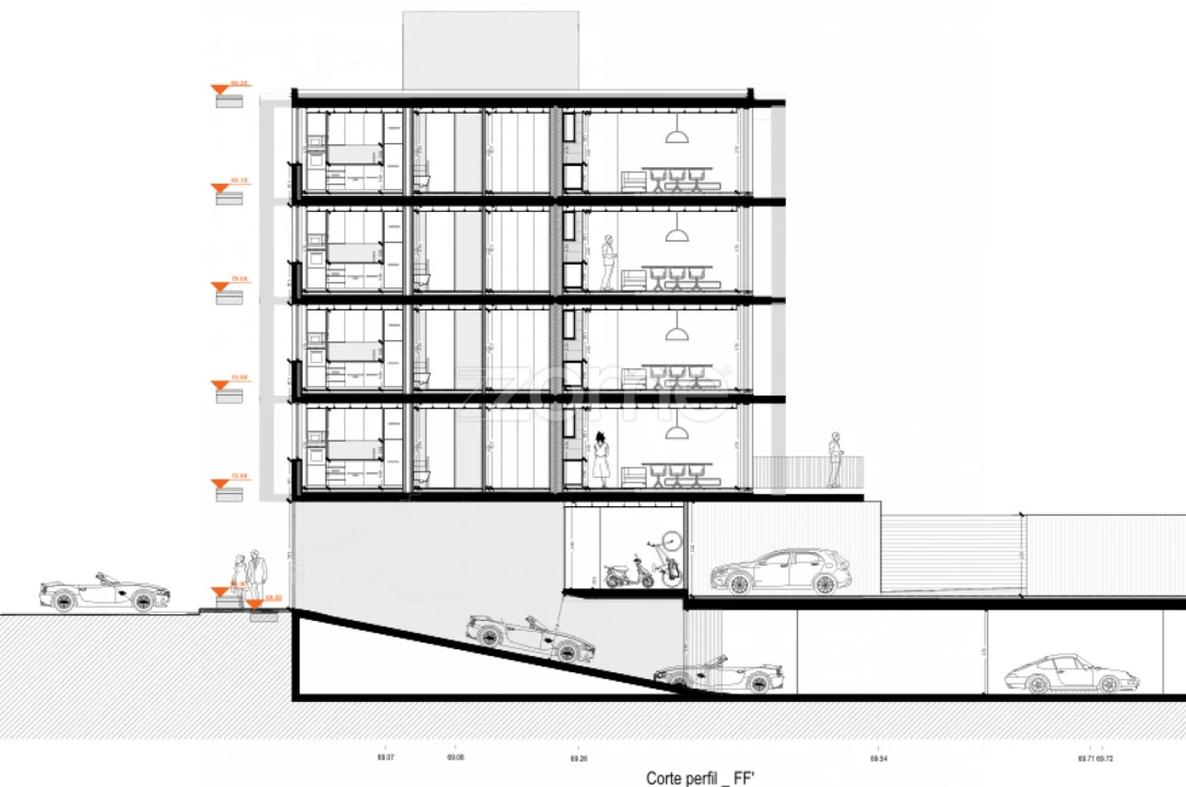 Apartamento T1 para Venda em Aldoar, Foz do Douro e Nevogilde Planta 3