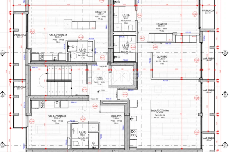 Apartamento T1 para Venda em Aldoar, Foz do Douro e Nevogilde Planta 2