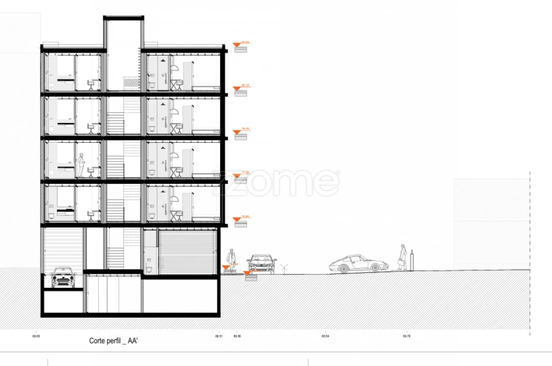 Apartamento T2 para Venda em Aldoar, Foz do Douro e Nevogilde Planta 2