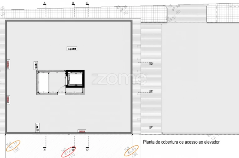 Apartamento T2 para Venda em Aldoar, Foz do Douro e Nevogilde Planta 9