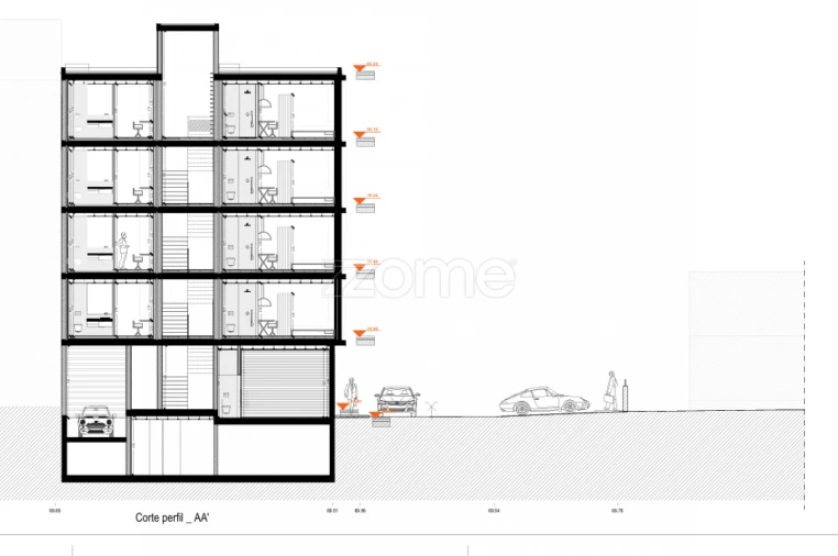 Apartamento T2 para Venda em Aldoar, Foz do Douro e Nevogilde Planta 3