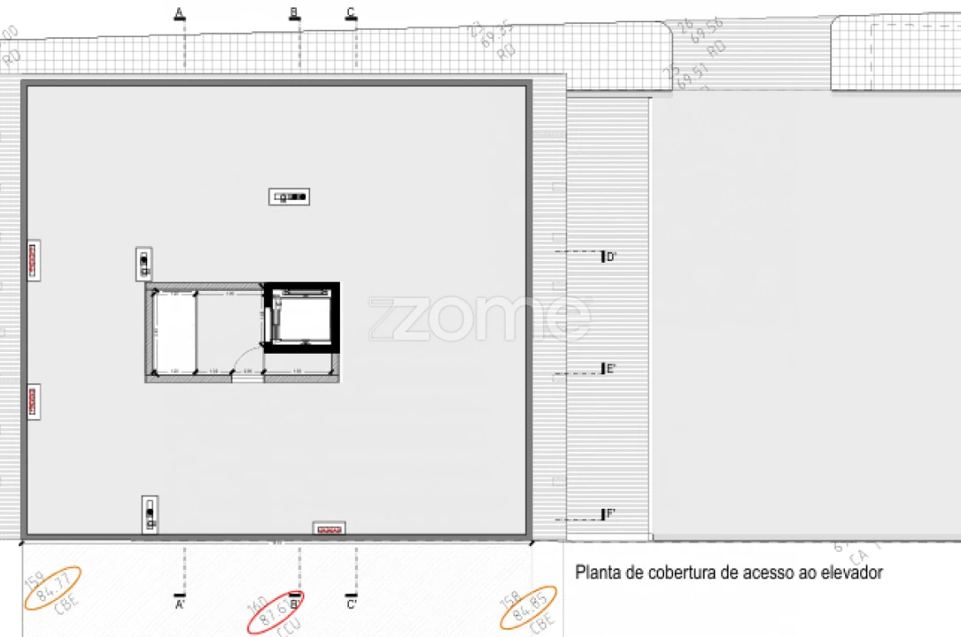 Apartamento T2 para Venda em Aldoar, Foz do Douro e Nevogilde Planta 9