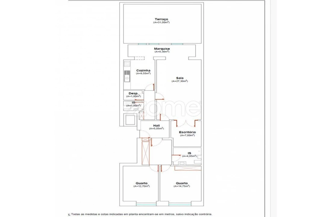 Apartamento T2 para Arrendamento em Matosinhos e Leça da Palmeira Foto 23
