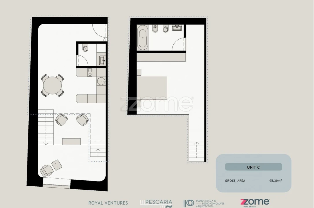 Apartamento T2 para Venda em Santa Marinha e São Pedro da Afurada Foto 17