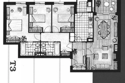 Apartamento T3 para Arrendamento em Paranhos