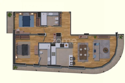 Apartamento T2 para Arrendamento em Paranhos