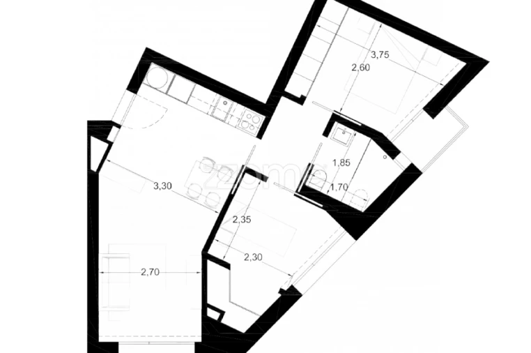 Apartamento T2 para Arrendamento em Cedofeita, Santo Ildefonso, Sé, Miragaia, São Nicolau e Vitória Foto 21