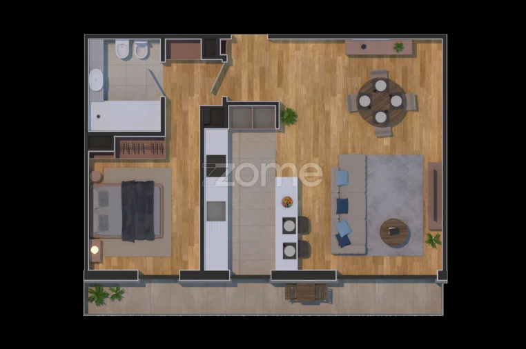 Apartamento T1 para Arrendamento em Paranhos Foto 19