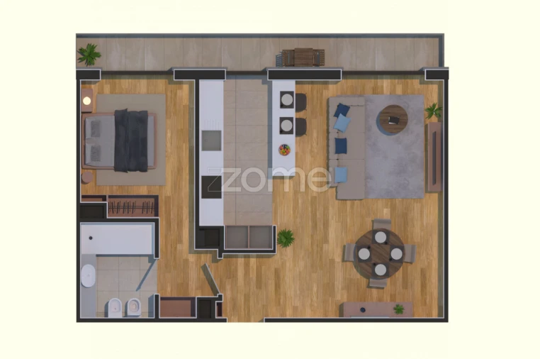 Apartamento T1 para Arrendamento em Paranhos Foto 23