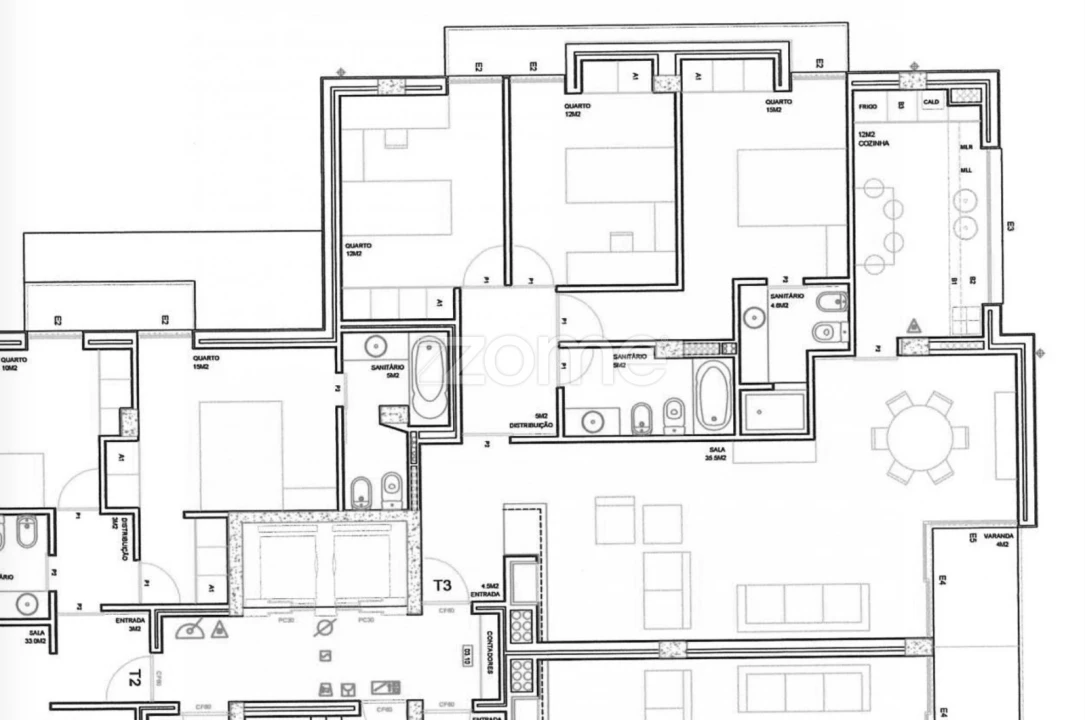 Apartamento T3 para Venda em Nogueira, Fraião e Lamaçães Foto 31