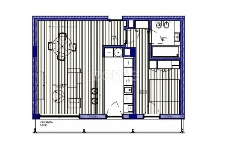 Apartamento T1 para Arrendamento em Paranhos Foto 16