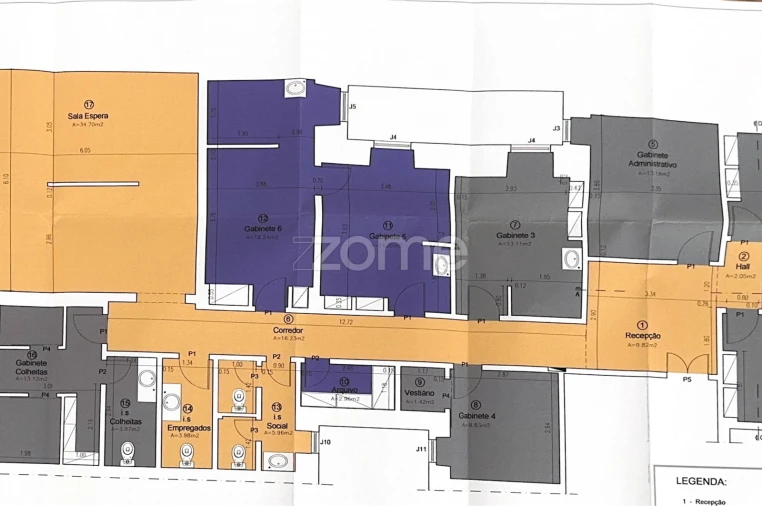 Apartamento T7 para Venda em Avenidas Novas Planta 1