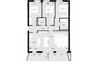 Apartamento T3 para Venda em Buarcos