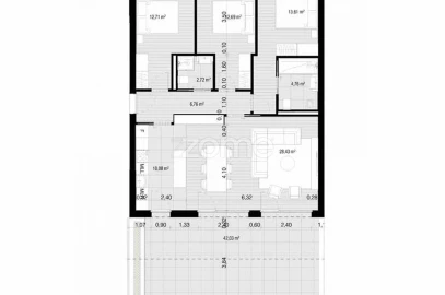 Apartamento T3 para Venda em Buarcos