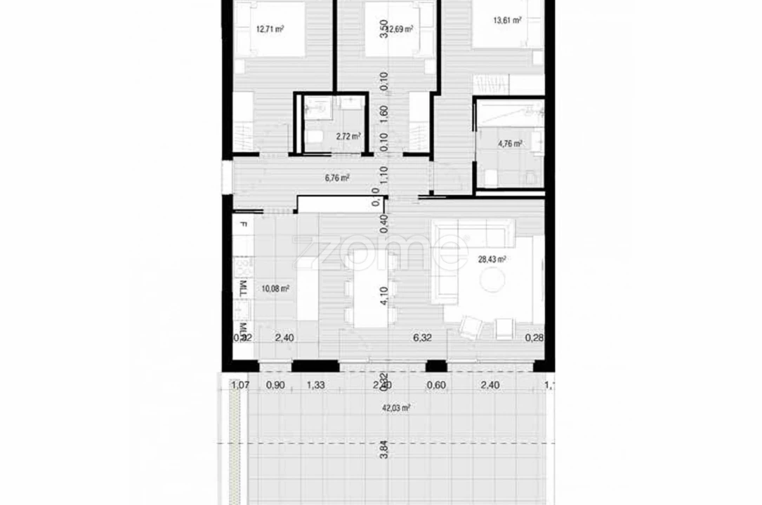 Apartamento T3 para Venda em Buarcos Foto 27