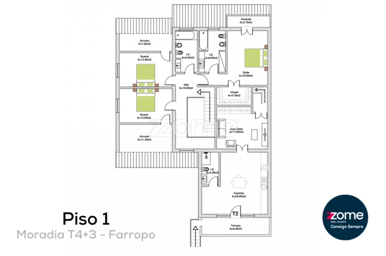 Moradia T7 para Venda em Fenais da Luz Foto 37