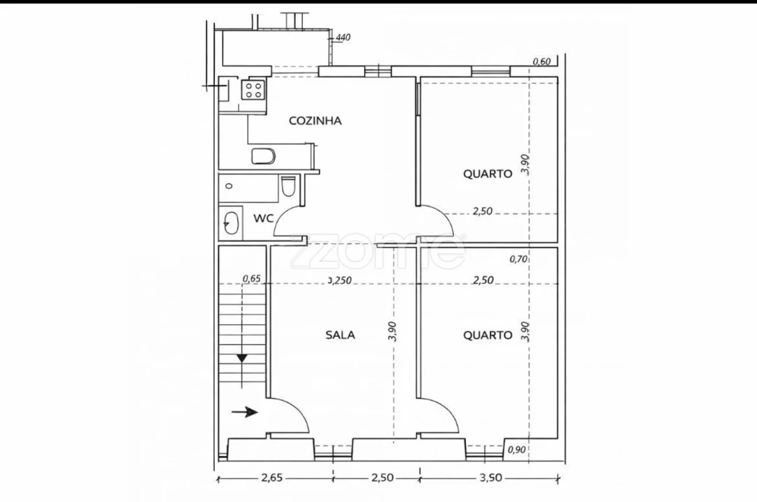 Apartamento T2 para Venda em Algés, Linda-A-Velha e Cruz Quebrada-Dafundo Foto 15