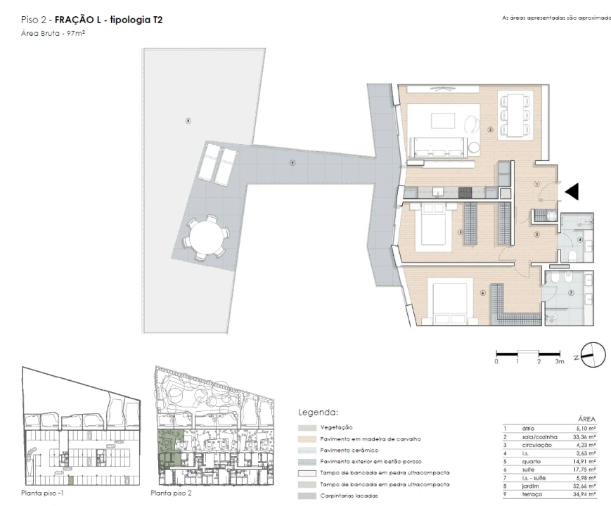 Apartamento T2 para Venda em Paranhos Foto 12