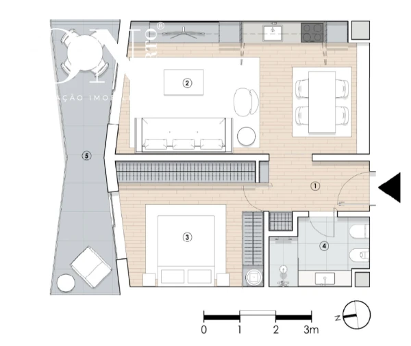 Apartamento T1 para Venda em Paranhos Foto 11