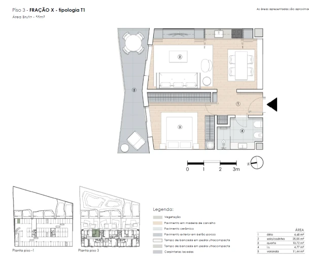 Apartamento T1 para Venda em Paranhos Foto 10
