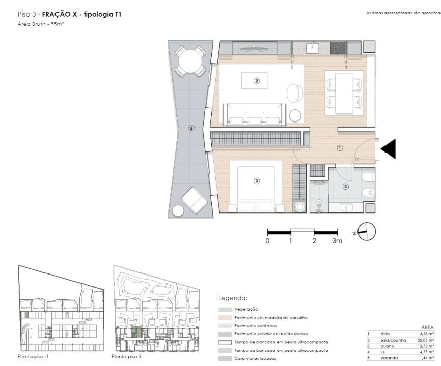 Apartamento T1 para Venda em Paranhos Foto 10