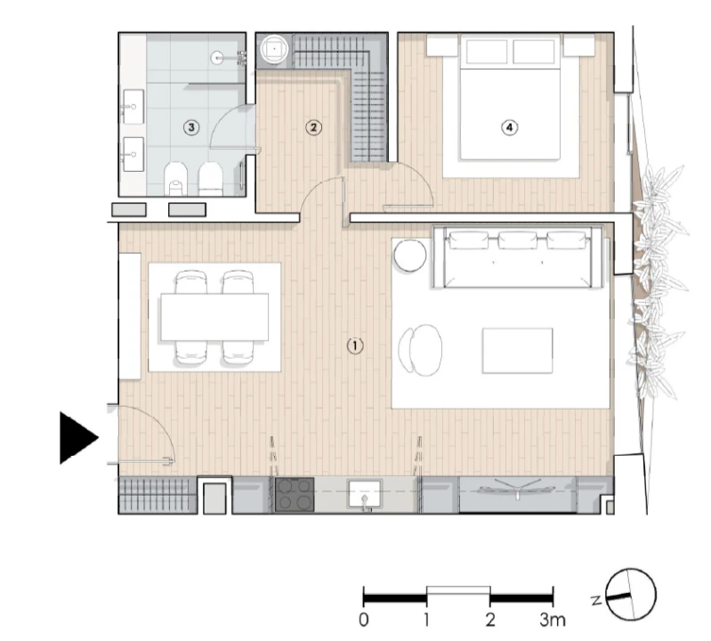 Apartamento T1 para Venda em Paranhos Foto 13