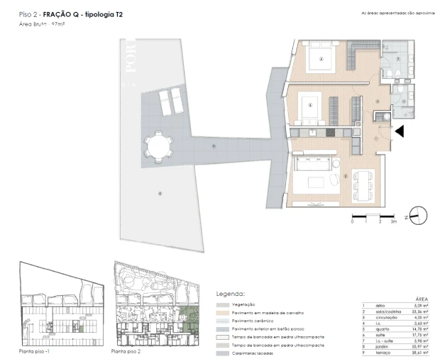 Apartamento T2 para Venda em Paranhos Foto 10